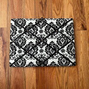 Beautiful Black and White Ribbon Board - hardly used!